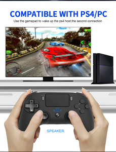 Ps4ワイヤレスBTゲームコンソールPCポータブルデュアルバイブレーションゲームジョイスティックゲームパッドカスタムガンコントローラーGta5for Ps4tv HS-PS4260