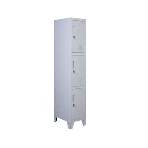 带脚的冷轧钢储物柜廉价员工储物柜定制金属储物柜 - Product Image 5