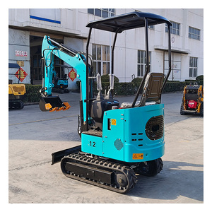 Nuevo Precio de excavadora Mini excavadora de 1,2 toneladas Excavadora hidráulica Pequeña máquina microexcavadora Precios a la venta - Product Image 1