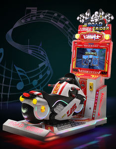 2024ホット販売子供に優しいコイン式スピードシミュレーターゲームマシンカーレーシングは楽しみのために競います - Product Image 3