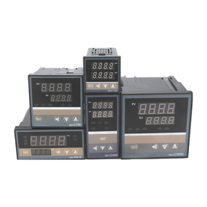 Controlador de temperatura inteligente, controlador de relé de entrada tipo K, sin alarma, pantalla digital corta, REX-C100 - Product Image 5