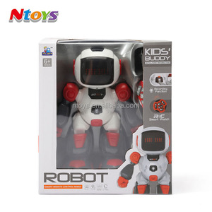 Robot Rc de 4 canales, robots de juguete para niños, controlador infrarrojo, juguetes, Robot de Control remoto