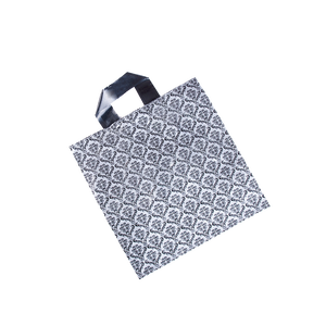 New Style Cheap HDPE/LDPE Plastic Takeout Bags with <strong>Soft</strong> <strong>Loop</strong> <strong>Handle</strong> Carrier Bags Biodegradable Poly Shopping Tote Bags - Product Image 3