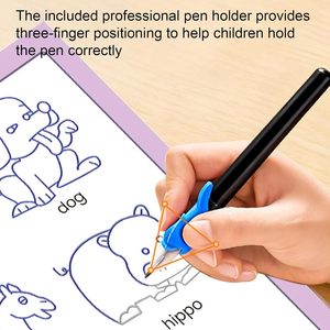 Tùy chỉnh Yiwu nhà máy 6 cái chìm ma thuật tập thể dục cuốn sách rãnh chữ viết tay thực hành sách thiết lập cho trẻ em đồ dùng học tập - Product Image 3