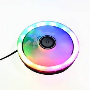 2022 3ピンRGBCPU冷却ファン12VDCラジエータープロセッサー純銅ベースLEDライトPCコンピューター用RGBCPUクーラー - Product Image 1