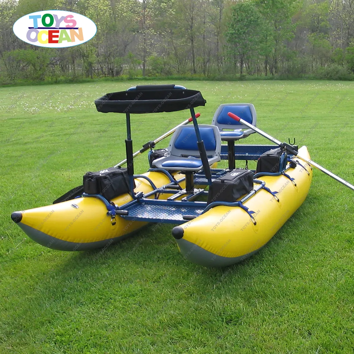 Tùy chỉnh PVC Inflatable nước dài phao pontoons ống cho công viên nước