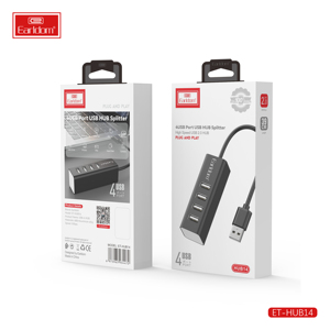 Earldom USB Hub 2.0 Multi-USB-Splitter-Hub Verwenden Sie das Netzteil Multiple Expander 2.0 USB-Hub für Desktop-Laptop PC 4-Port-Design - Product Image 6