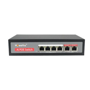 非托管6x10/100/1000Mbps网络端口POE交换机，其中1-4端口支持IEEE802.3af/at - Product Image 2