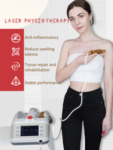 HY-30Dのコールドレーザー治療装置、5x808nm + 11x650nm、人体筋肉の痛みを軽減するためのウォーキング、在宅ケアのパーソナル使用およびクリニック - Product Image 4