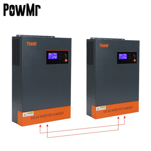 PowMr-inversor híbrido de energía Solar, 11KW, 48V, 220V, 80A, MPPT, 500V, entrada PV con/sin función paralela, 11000W - Product Image 1