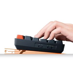Original para Xiaomi Teclado mecánico TKL 87 teclas nuevo eje 6 efectos de retroiluminación 3 métodos de conexión teclado para juegos - Product Image 6