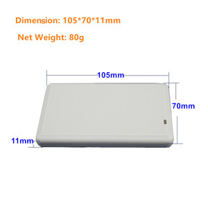 Ucuz USB RFID pasif okuyucu ISO18000 6C/6B UHF kitap/takı/araba etiket masaüstü okuyucu rfid kayıt sistemi için - Product Image 6