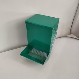 Máng ăn chất lượng cao bán chạy nhất làm bằng kim loại mạ kẽm cho thỏ trung chuyển động vật nhỏ. - Product Image 4