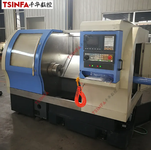 Máquina de cama inclinada CNC TFA750MF Máquina de torneado de 2 ejes Torno CNC automático Precio Torno con cambio automático de herramienta - Product Image 2
