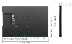 AI-KSEN- EParthub 10,1 дюймов Raspberry Pi с сенсорным экраном Raspberry Pi с корпусом - Product Image 4