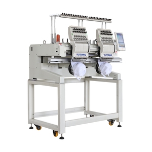 FT-CT1202H <strong>Computer</strong> Controlled High Speed Multifunction 2 Head Cap Flat T-shirt Embroidery Machine for Design Shop - Product Image 5