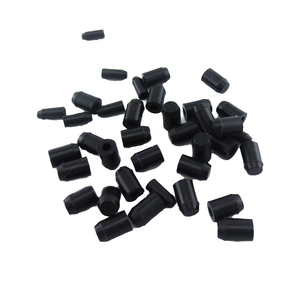 Tùy chỉnh kết thúc Cáp màu đen grommets Silicone Mũ thông qua lỗ snap-on nhỏ cao su lỗ cắm cho lỗ - Product Image 3