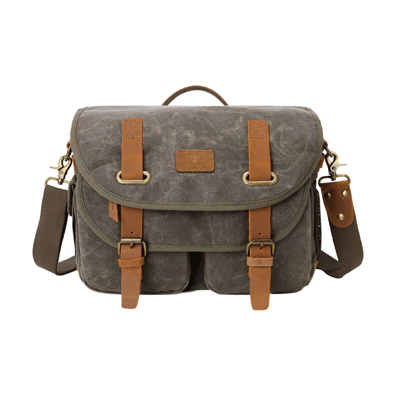 Sac de rangement pour caméra vert armée