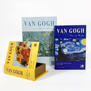 2025 Tùy Chỉnh Cổ Điển Phong Cách Bằng Gỗ Trang Trí Hộp Sách Dummy Trang Trí Nội Thất Cuốn Sách Bìa Cứng Với Cuốn Sách Giả Cho Đồ Trang Sức Ẩn Tiền Mặt - Product Image 4