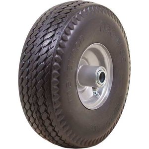 Flat Free PU <strong>4.80</strong>/4.00-<strong>8</strong> Solid <strong>Tire</strong> Universal Flat Free Trailer Wheelbarrow <strong>Tire</strong> for Wheelbarrow Hand Truck Tool Garden Cart - Product Image 5