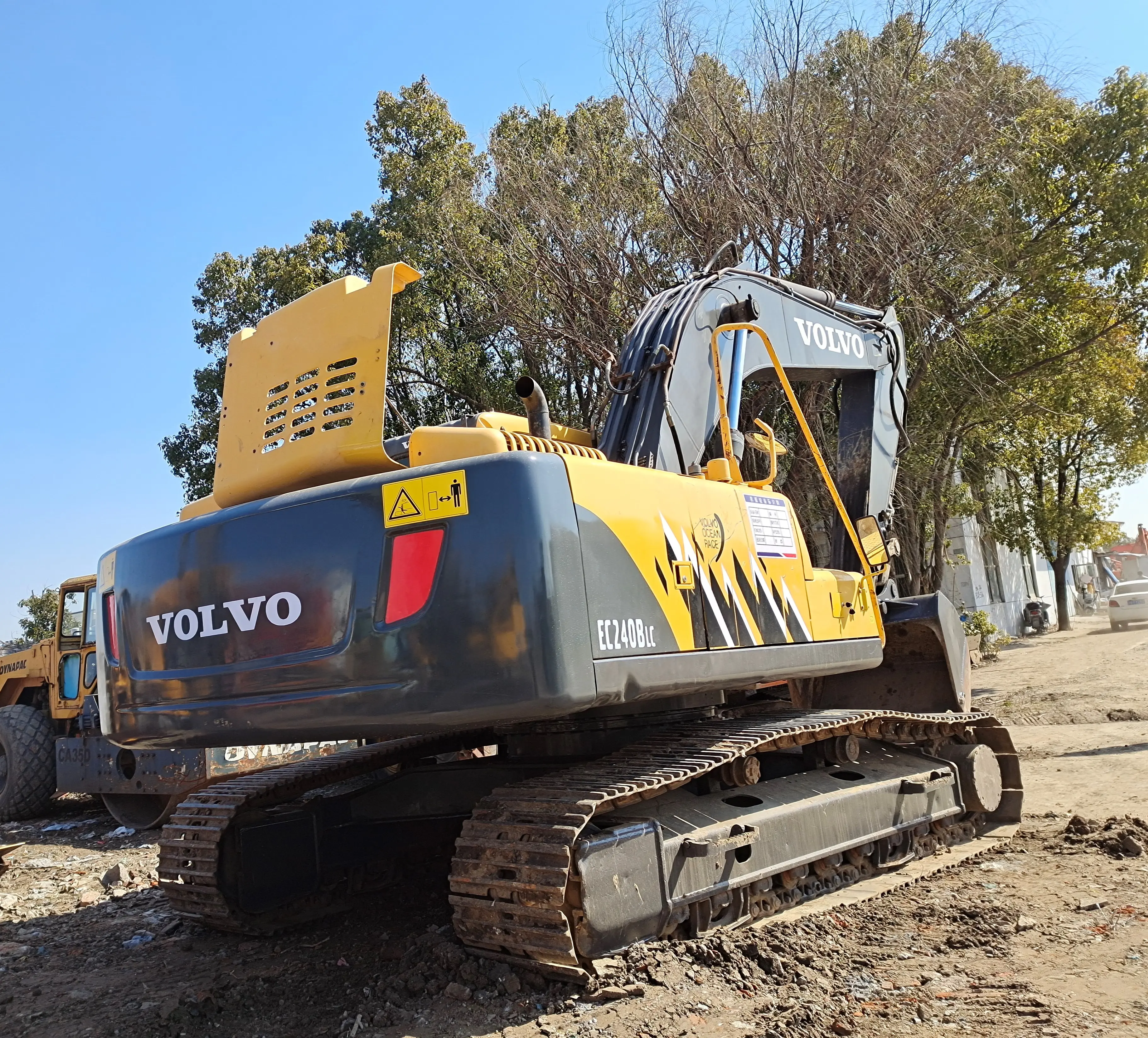 Usado 2017 Volvo escavadeira EC240blc escavadoras de Lagartas pesadas máquinas de construção para venda barato preço