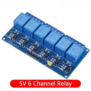Modulo relè 5V 12V 1 2 4 6 8 vie per arduino 1 2 4 6 modulo relè 8 canali con uscita relè optocoupler In magazzino - Product Image 5
