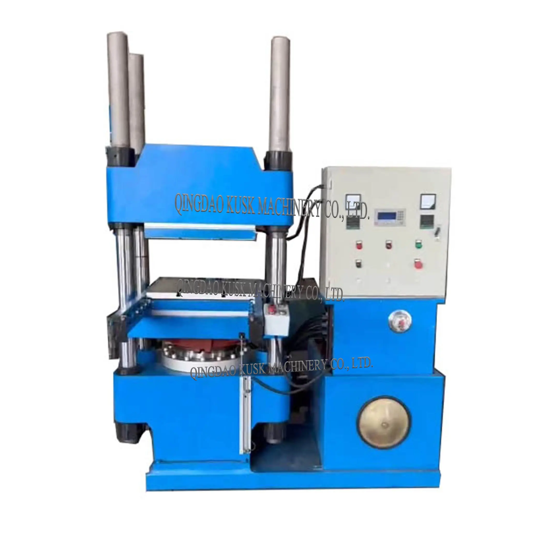 Placa eléctrica de caucho hidráulico vulcanización máquina de prensa máquina de moldeo por compresión