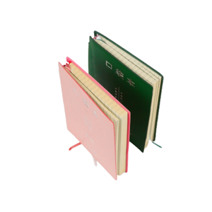 Shanghua stampa a colori logo personalizzato in pelle sintetica diario promozionale regali stazionari taccuino per studenti semplice blocco note - Product Image 3