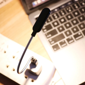 Гибкая яркая Милая Мини-лампа для чтения с 4 светодиодами, USB, компьютерная лампа, лампа для чтения для ноутбука, компьютера, компьютера, для студентов и работников - Product Image 5