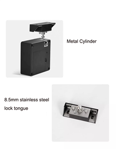 लकड़ी के कैबिनेट के लिए कोई छेद नहीं छिपा हुआ आरएफआईडी 13.65 मेगाहर्ट्ज अदृश्य कैबिनेट कार्ड सेंसर लॉक - Product Image 2