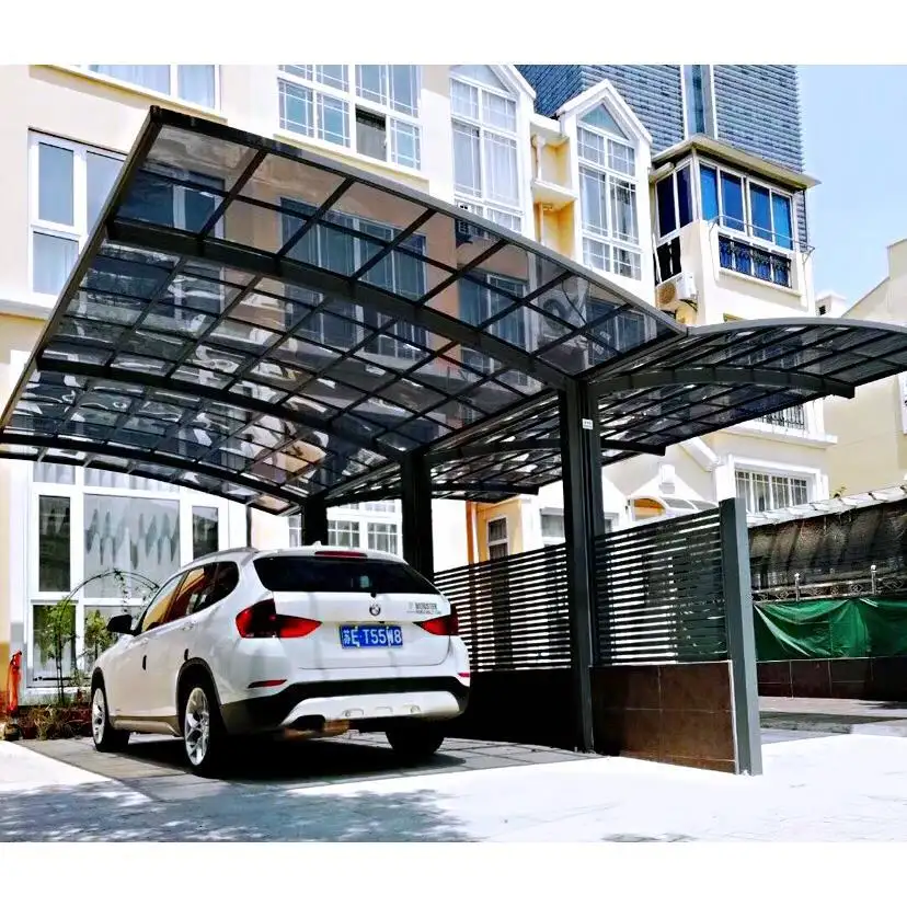 Pemasok Cina Harga Murah tenda otomatis garasi Port mobil Aluminium Carport