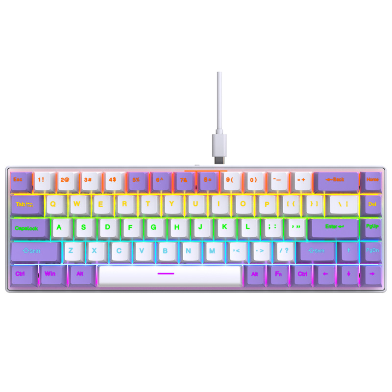 Correspondance des couleurs violet et blanc