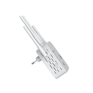6 Antenna 1200Mbps Wi-Fi Extender With 5G and 2.4G Frequencies Wired LAN Port WEP <strong>Encryption</strong> ROHS Certified - Product Image 4