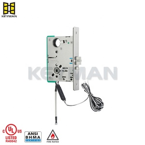 KEYMAN yangın anma DC12V elektromanyetik başarısız güvenli başarısız güvenli paslanmaz çelik emniyet sürgü elektrikli Solenoid gömme kilit - Product Image 2