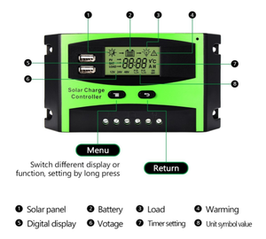 Factory price bedienungsanleitung <strong>pwm</strong> solar <strong>charge</strong> <strong>controller</strong> <strong>manual</strong> 20a 30a <strong>controllers</strong> solar - Product Image 2