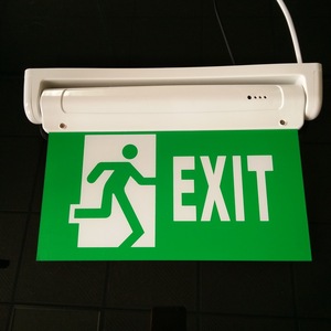 CE Certificate Fire Safety Evacuation Sign Lighting 2W3hS Exit <strong>Emergency</strong> Led Light with LiFePO4 Battery - Product Image 4