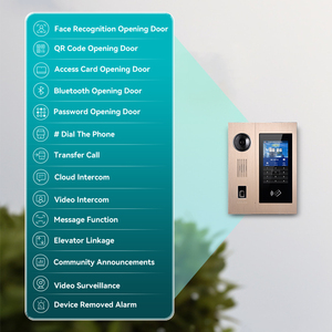 LEELEN interphone maison Linux TCP/IP APP controllo sistema di controllo accessi SPoE visual ip appartamento citofono videocitofono