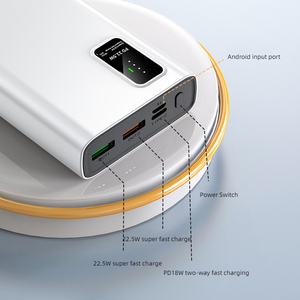 แบตสำรองชาร์จเร็ว20000 mAh 2025กำลังไฟ22.5W แบบ bidirectional PD ชาร์จเร็วความจุเยอะ - Product Image 4