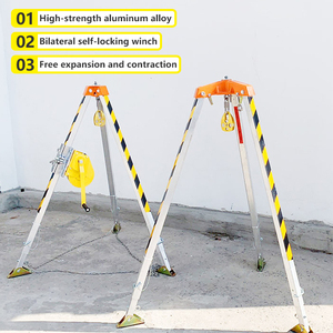 Xách tay tự động Kính thiên văn khẩn cấp nâng hỗ trợ với cẩu Sling tời đa chức năng cứu hỏa ba chân bánh - Product Image 3