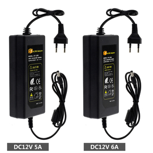 12V адаптер переменного тока AC100-240V трансформаторы выход DC12V 1A 2A 3A 4A 5A 6A 8A 10A ЕС/штепсельная вилка американского стандарта 12V блок питания для светодиодной ленты - Product Image 2