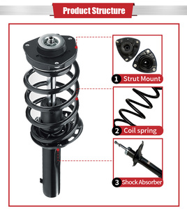 GDST Professional Factory OEM 1813001 Auto Suspension System Rear Axle Shock Absorber Coilover <strong>Spring</strong> for FORD FOCUS MAZDA <strong>3</strong> - Product Image 3