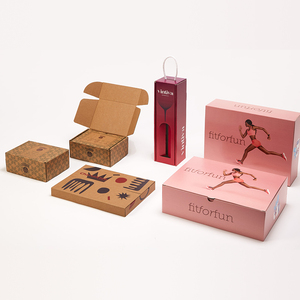 定制小订单购买个性化印刷包装包装运输纸板礼品运输盒 - Product Image 4
