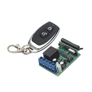 DC 12V 24V Learning <strong>Code</strong> One <strong>Channel</strong> Remote Transmitter Receiver for on and off - Product Image 2