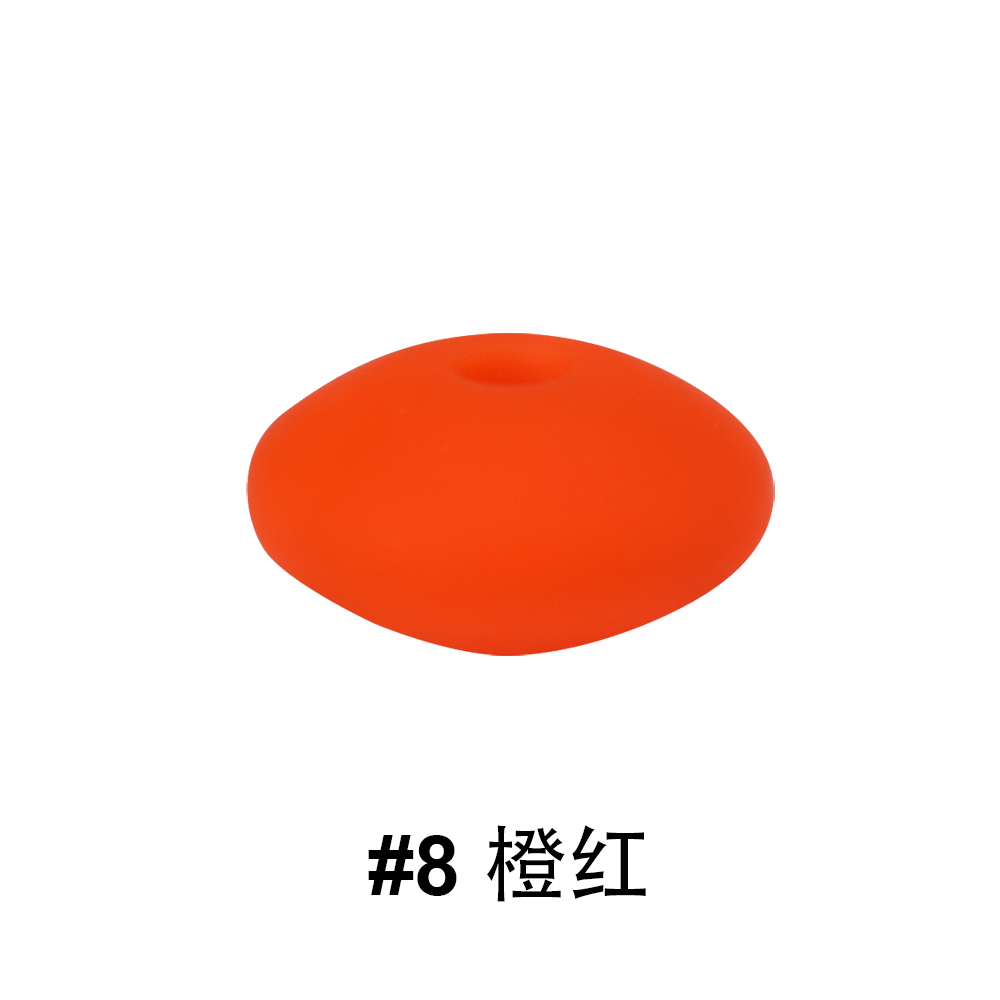 8 rojo anaranjado
