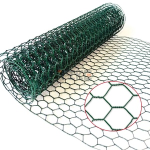 Rete metallica esagonale galvanizzata rivestita in Pvc per coniglio - Product Image 1