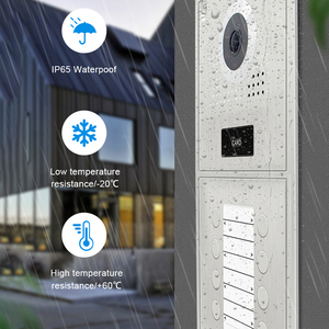 1080P Smart <strong>Video</strong> Doorphone with High Resolution 4-Wire Color Camera WiFi Network Monitor and Gate <strong>Intercom</strong> Security Function - Product Image 4