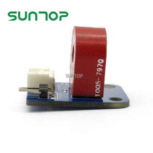 Módulo de Sensor de corriente CA 0 ~ 5A, placa de Sensor de amperímetro para Arduino con Cable Dupont