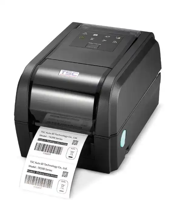 Gemakkelijk Media Laden Printer 600Dpi Tx600 Thermische Overdracht Barcode Printer Voor Tsc