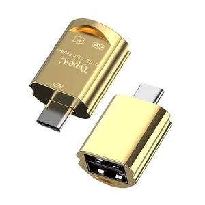 OTG tip C erkek kadın USB C için TF kart okuyucu adaptörü - Product Image 6