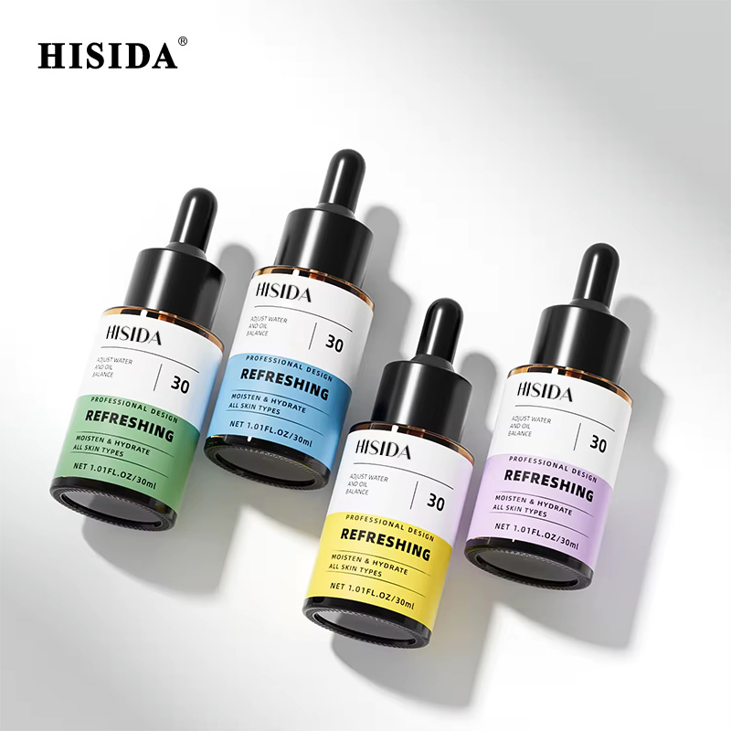 Clear Essential Oil Bottle